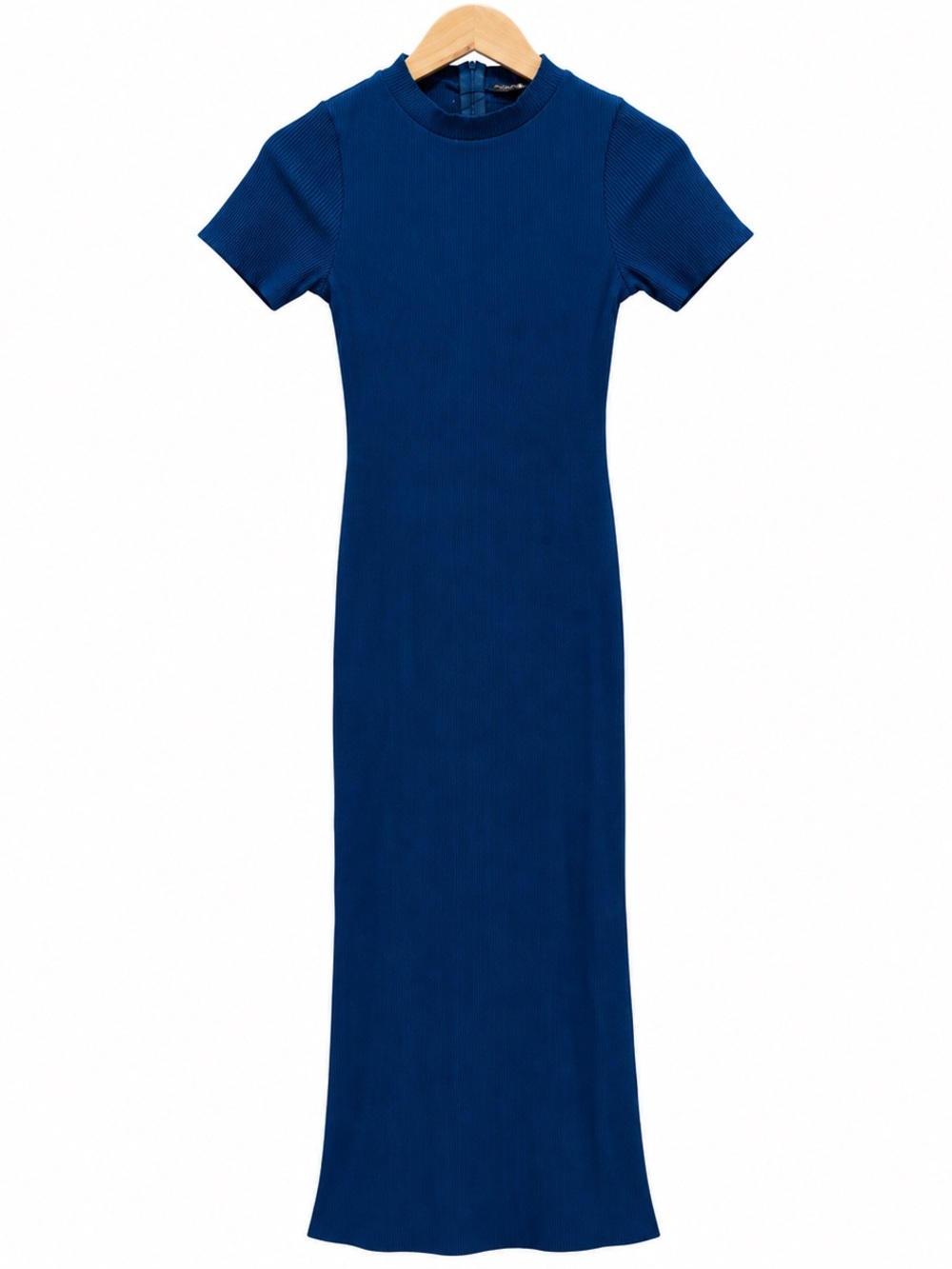 Fashion Nova Cora Snatched Maxi Dress Navy Blue XL NWT
